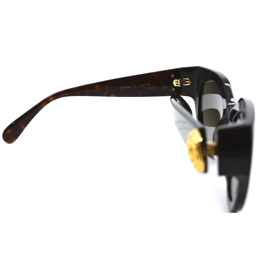 GUCCI GG1408S 003 HAVANA BROWN WOMEN'S AUTHENTIC SUNGLASSES